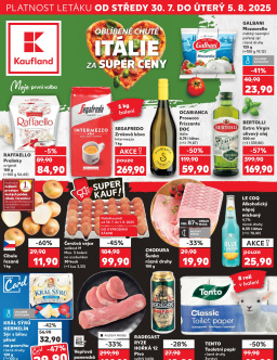 Kaufland leták Praha 4 - Modřany