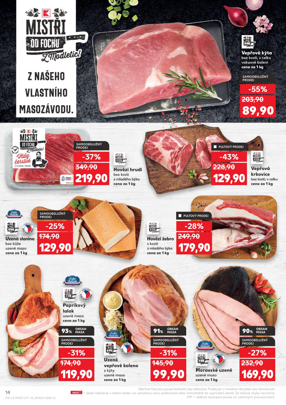Leták Kaufland leták Kopřivnice - strana 14