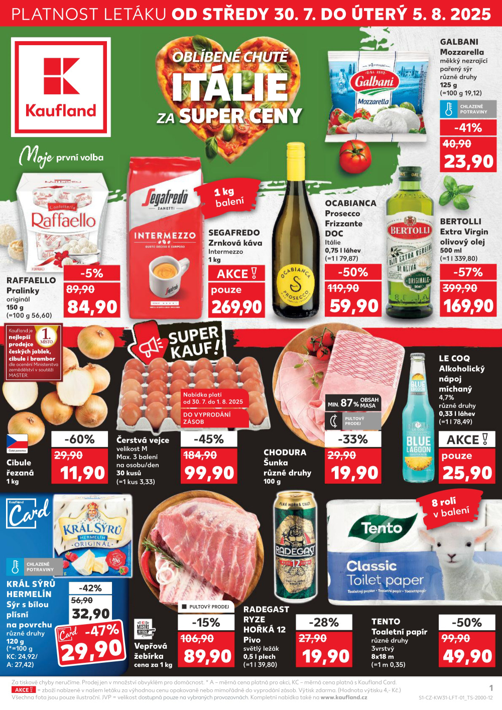 Leták Kaufland leták Kopřivnice - strana 1