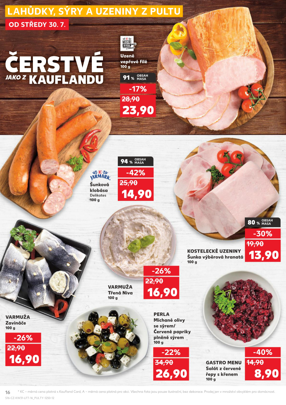 Leták Kaufland leták Praha 9 - Hloubětín - strana 16