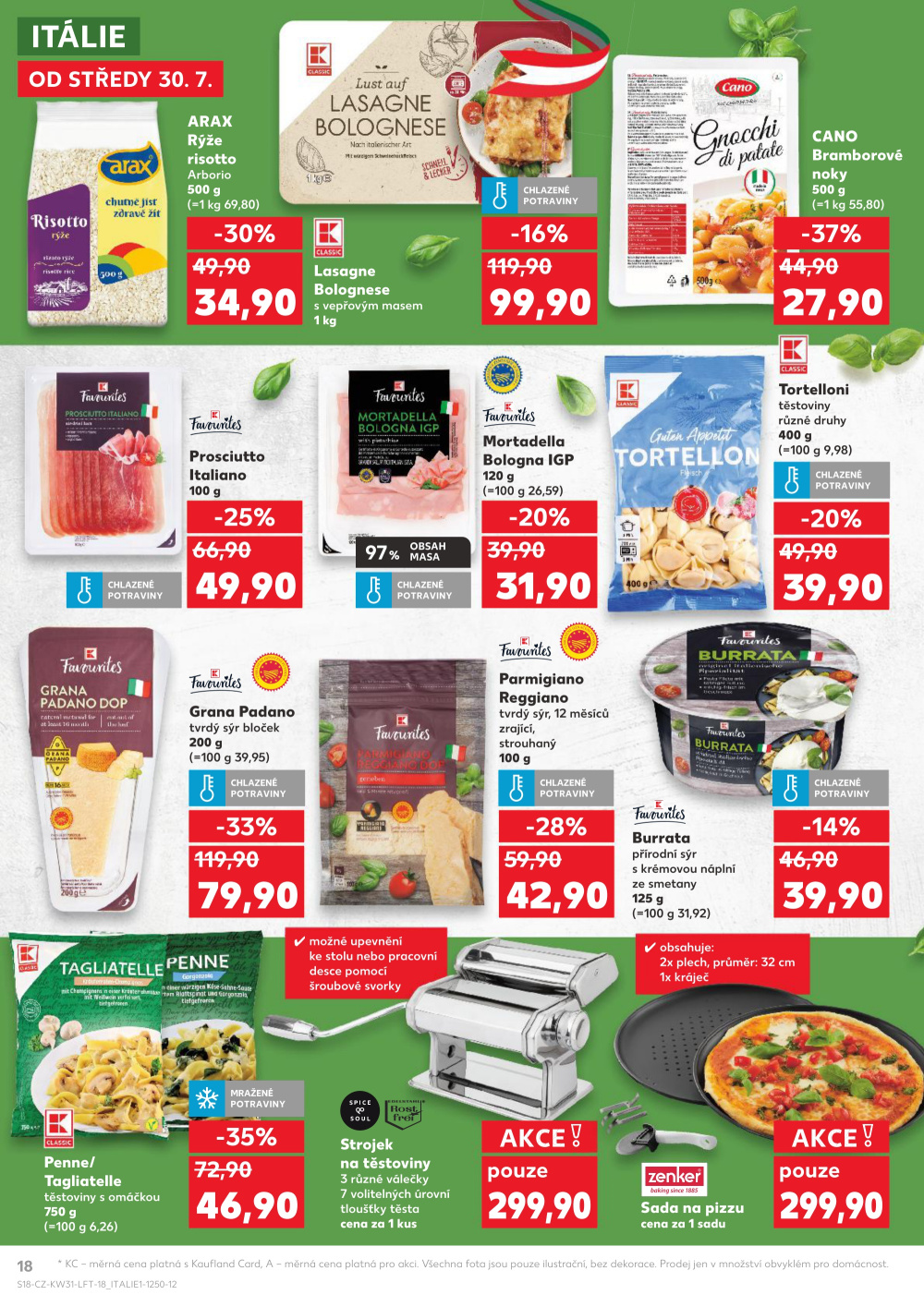 Leták Kaufland leták Praha 9 - Hloubětín - strana 18
