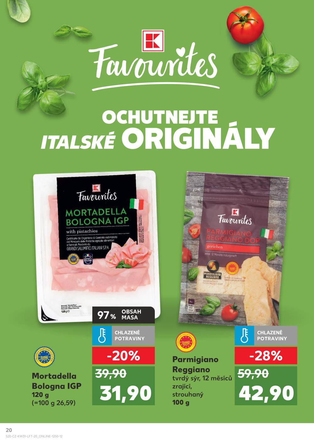 Leták Kaufland leták Praha 9 - Hloubětín - strana 20