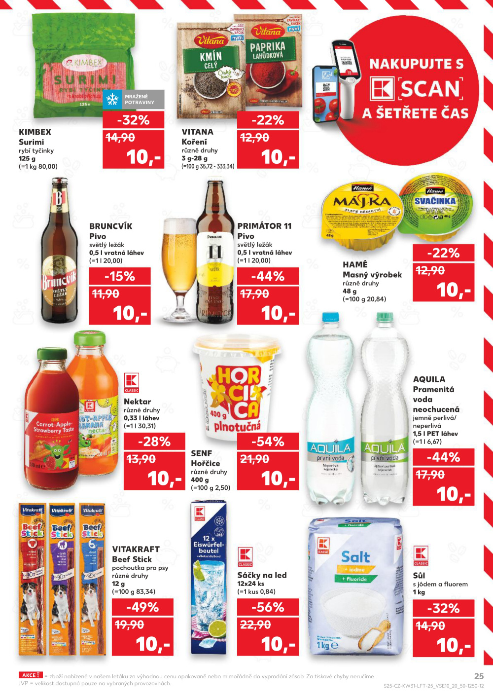 Leták Kaufland leták Praha 9 - Hloubětín - strana 25