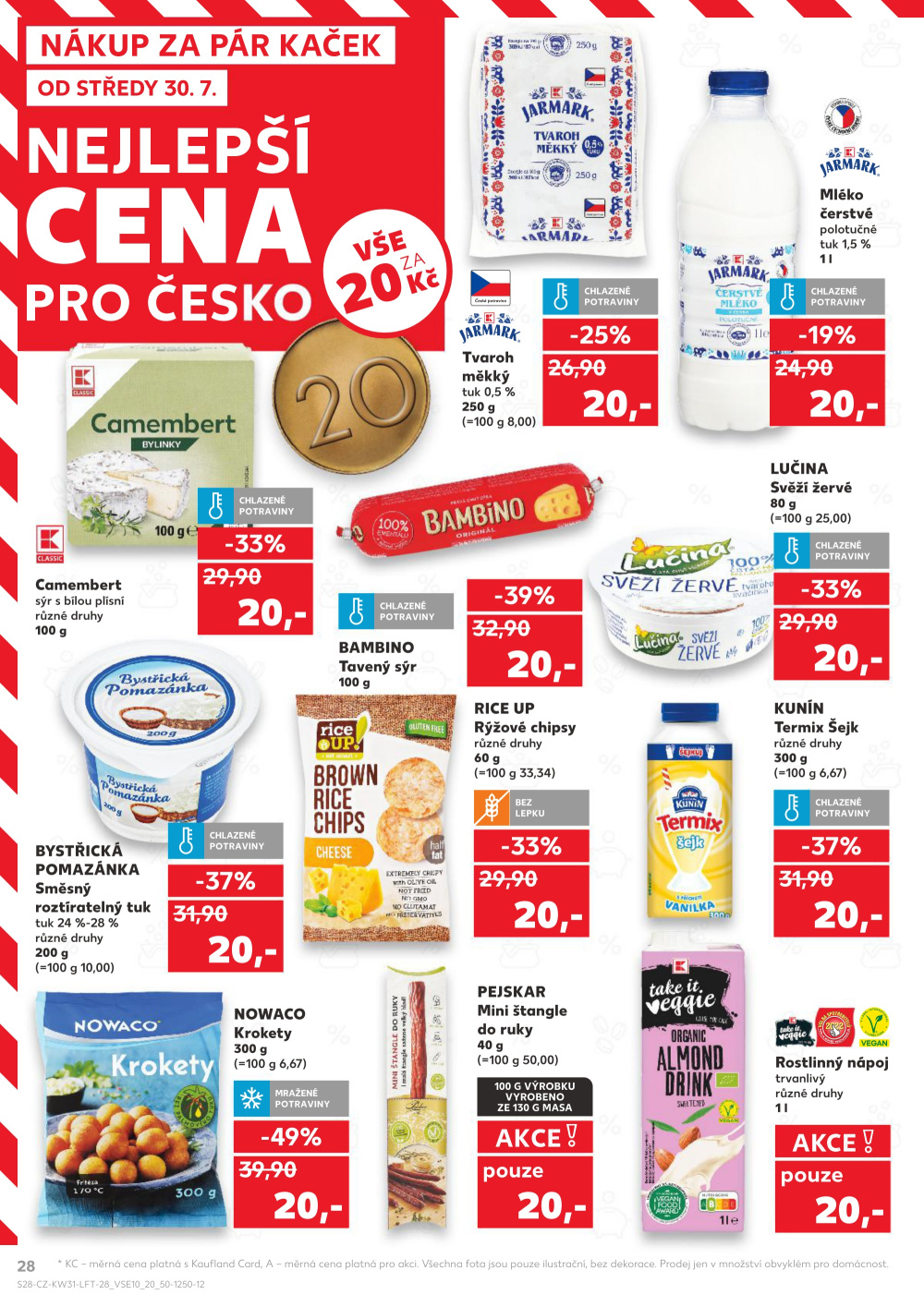 Leták Kaufland leták Praha 9 - Hloubětín - strana 28