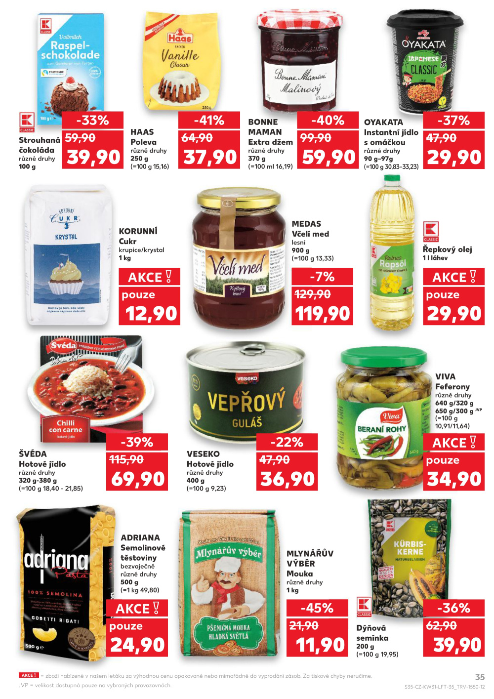Leták Kaufland leták Praha 9 - Hloubětín - strana 35