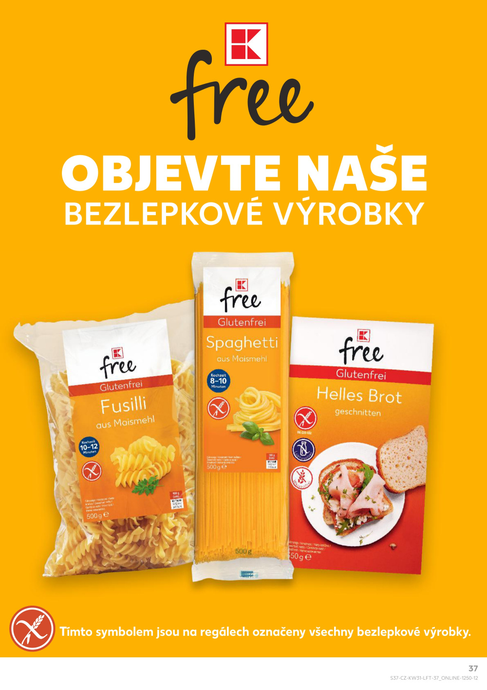 Leták Kaufland leták Praha 9 - Hloubětín - strana 37