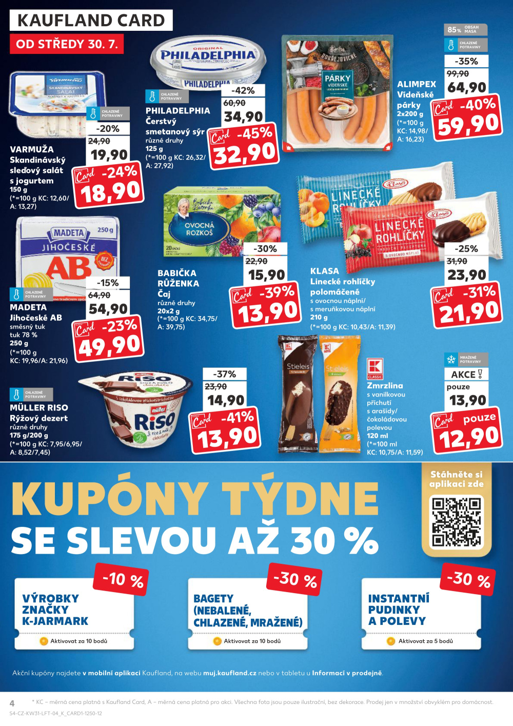 Leták Kaufland leták Praha 9 - Hloubětín - strana 4