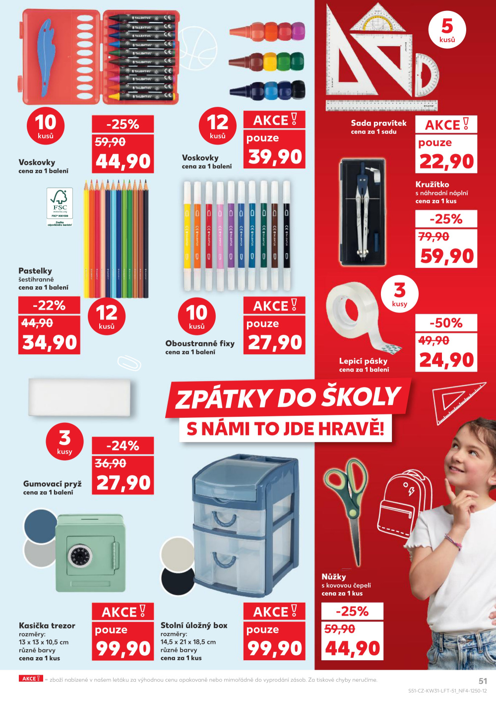 Leták Kaufland leták Praha 9 - Hloubětín - strana 51