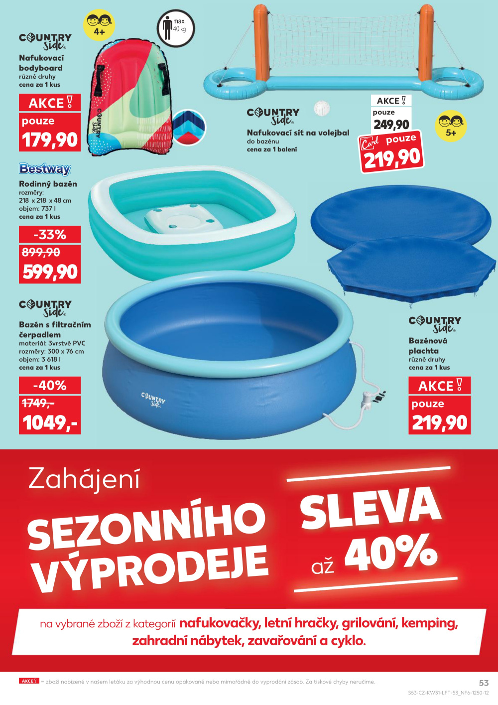 Leták Kaufland leták Praha 9 - Hloubětín - strana 53