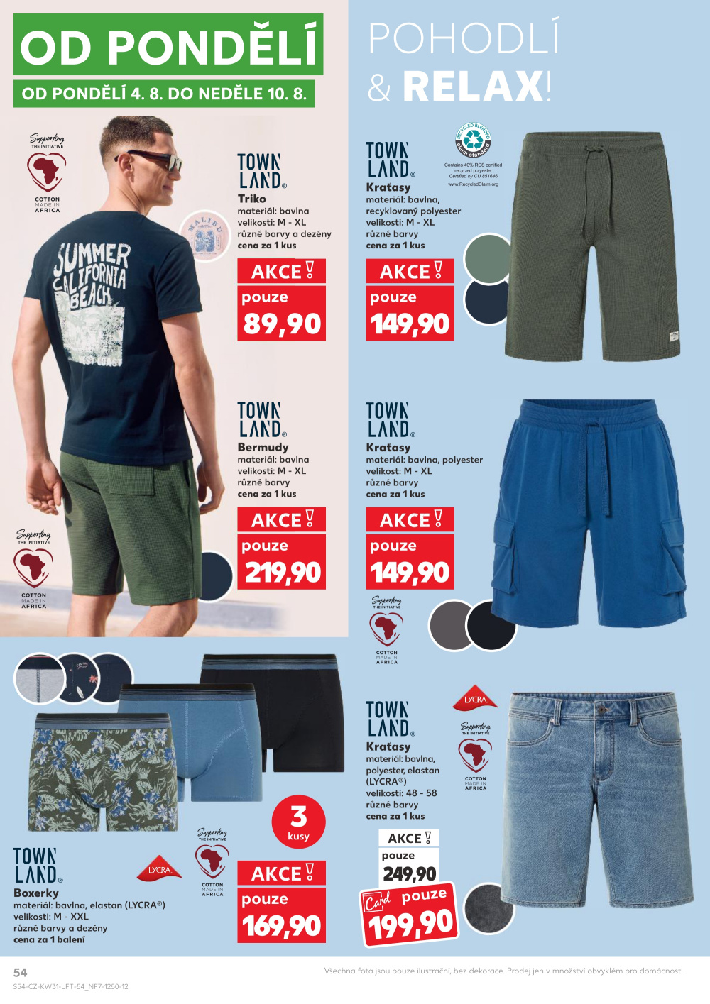 Leták Kaufland leták Praha 9 - Hloubětín - strana 54
