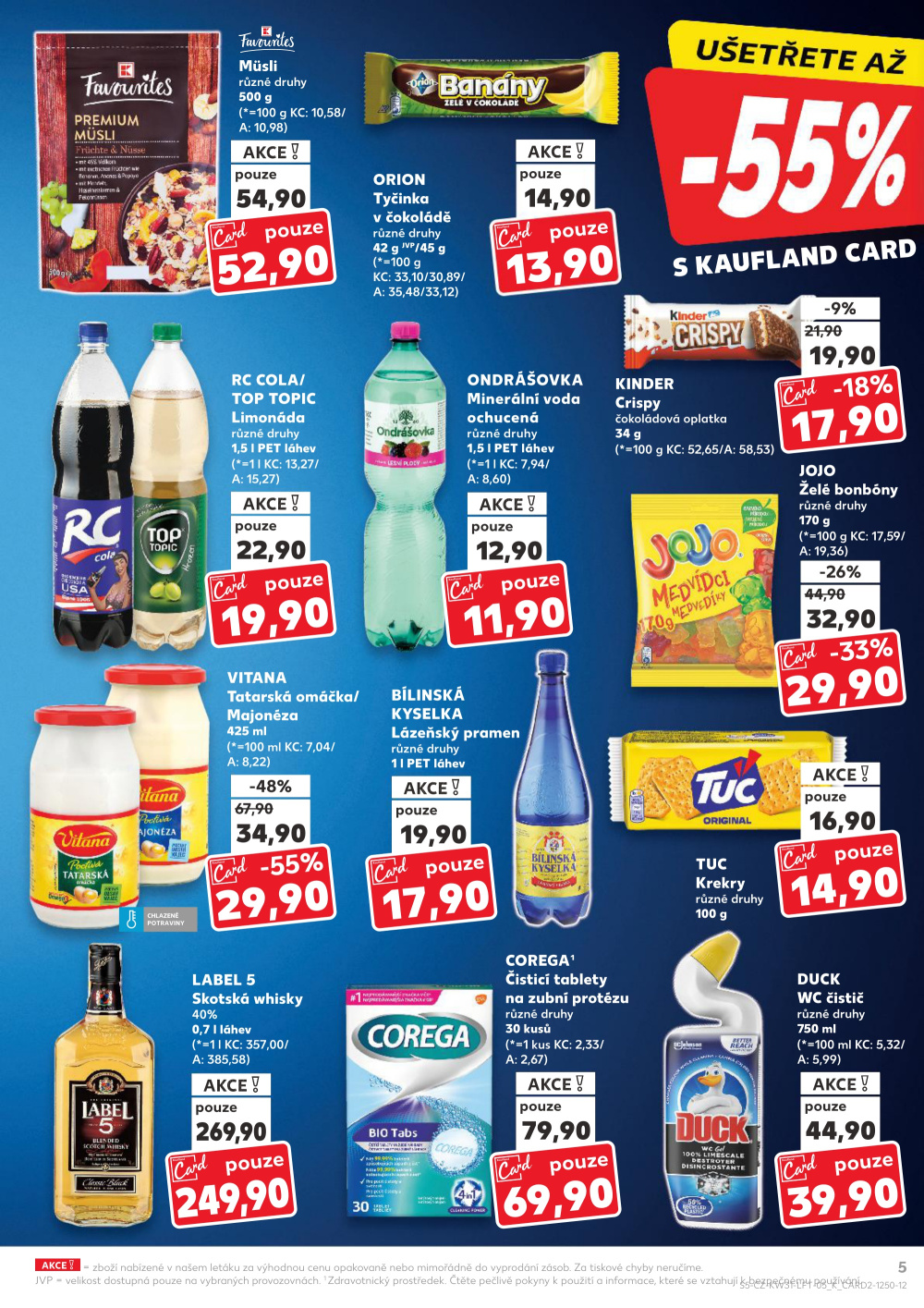 Leták Kaufland leták Praha 9 - Hloubětín - strana 5