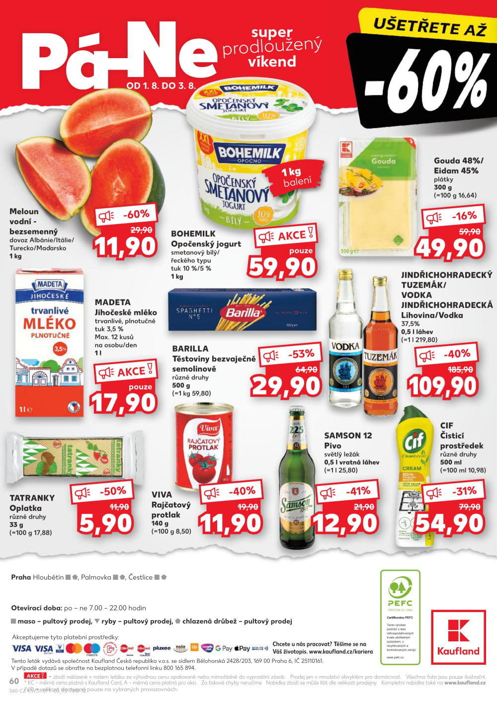 Leták Kaufland leták Praha 9 - Hloubětín - strana 60