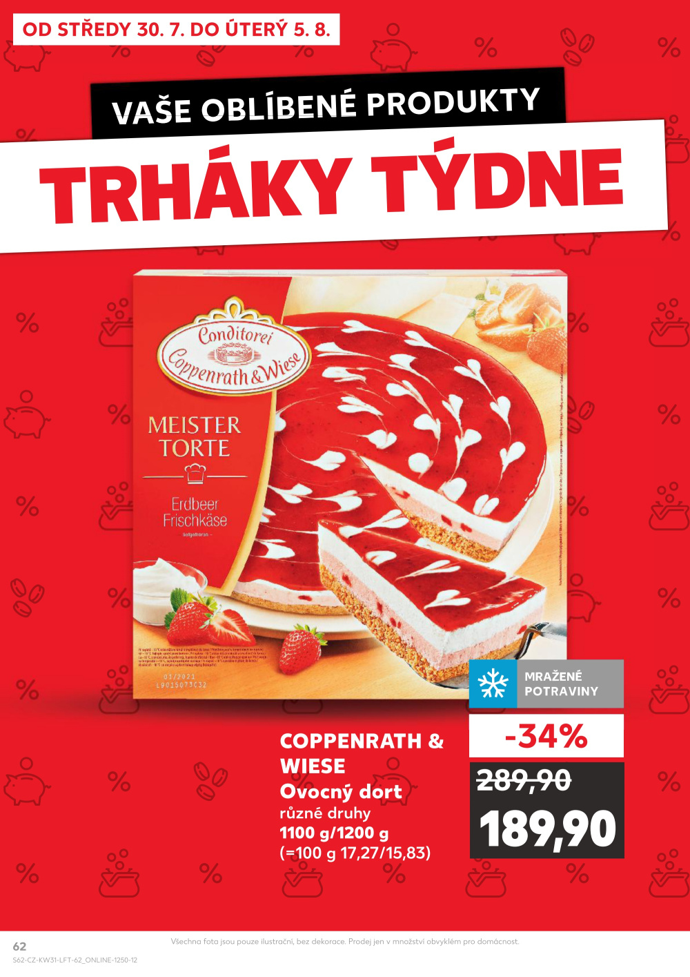 Leták Kaufland leták Praha 9 - Hloubětín - strana 62