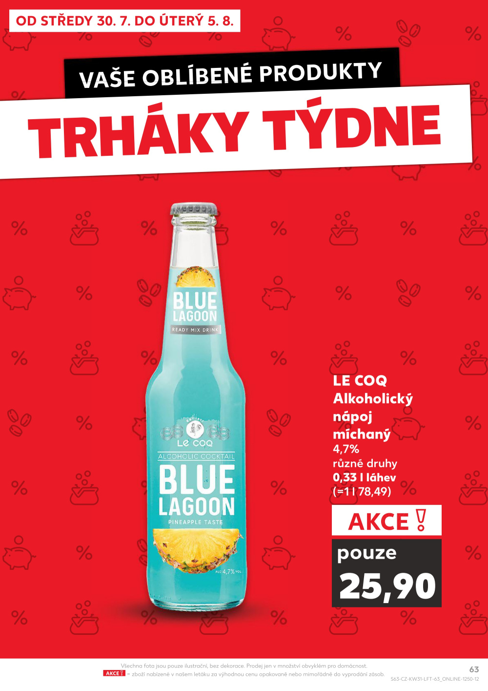 Leták Kaufland leták Praha 9 - Hloubětín - strana 63