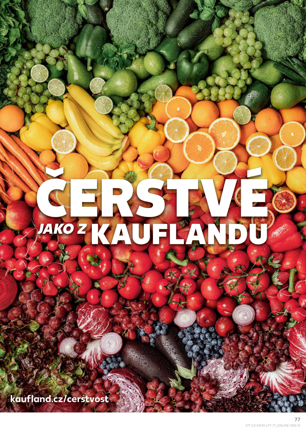 Leták Kaufland leták Praha 9 - Hloubětín - strana 77