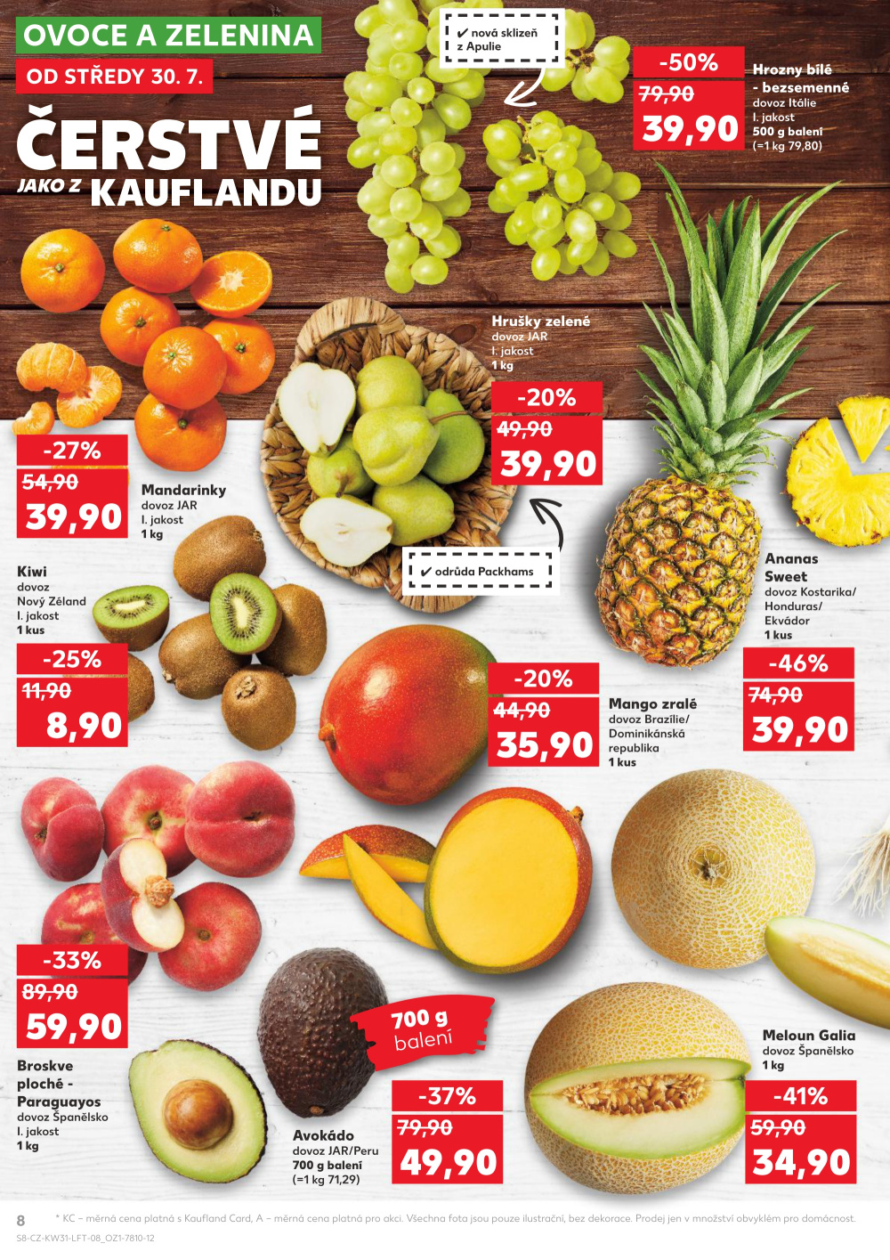 Leták Kaufland leták Praha 9 - Hloubětín - strana 8