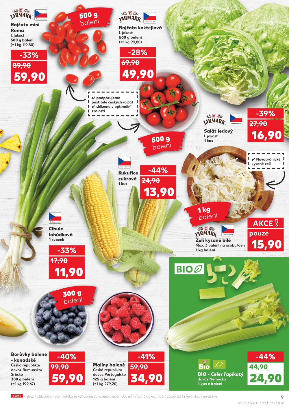 Leták Kaufland leták Praha 9 - Hloubětín - strana 9