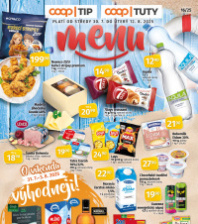 Akční leták COOP  - TIP a TUTY Menu
