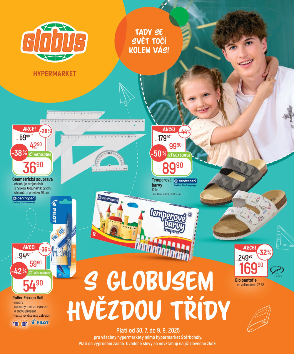 Leták Globus leták - S Globusem hvězdou třídy - strana 1