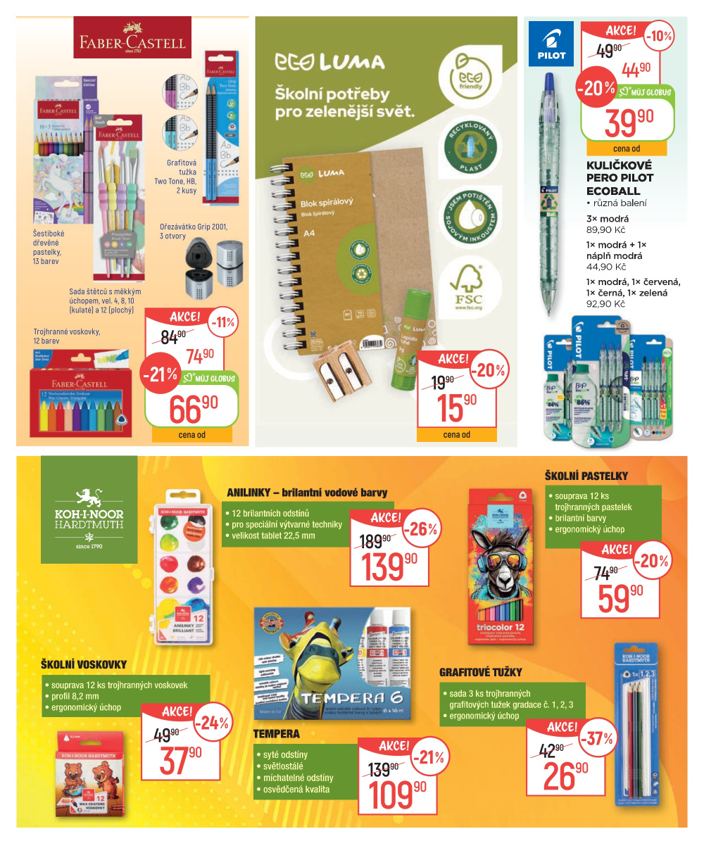 Leták Globus leták Praha - Štěrboholy - S Globusem hvězdou třídy - strana 4