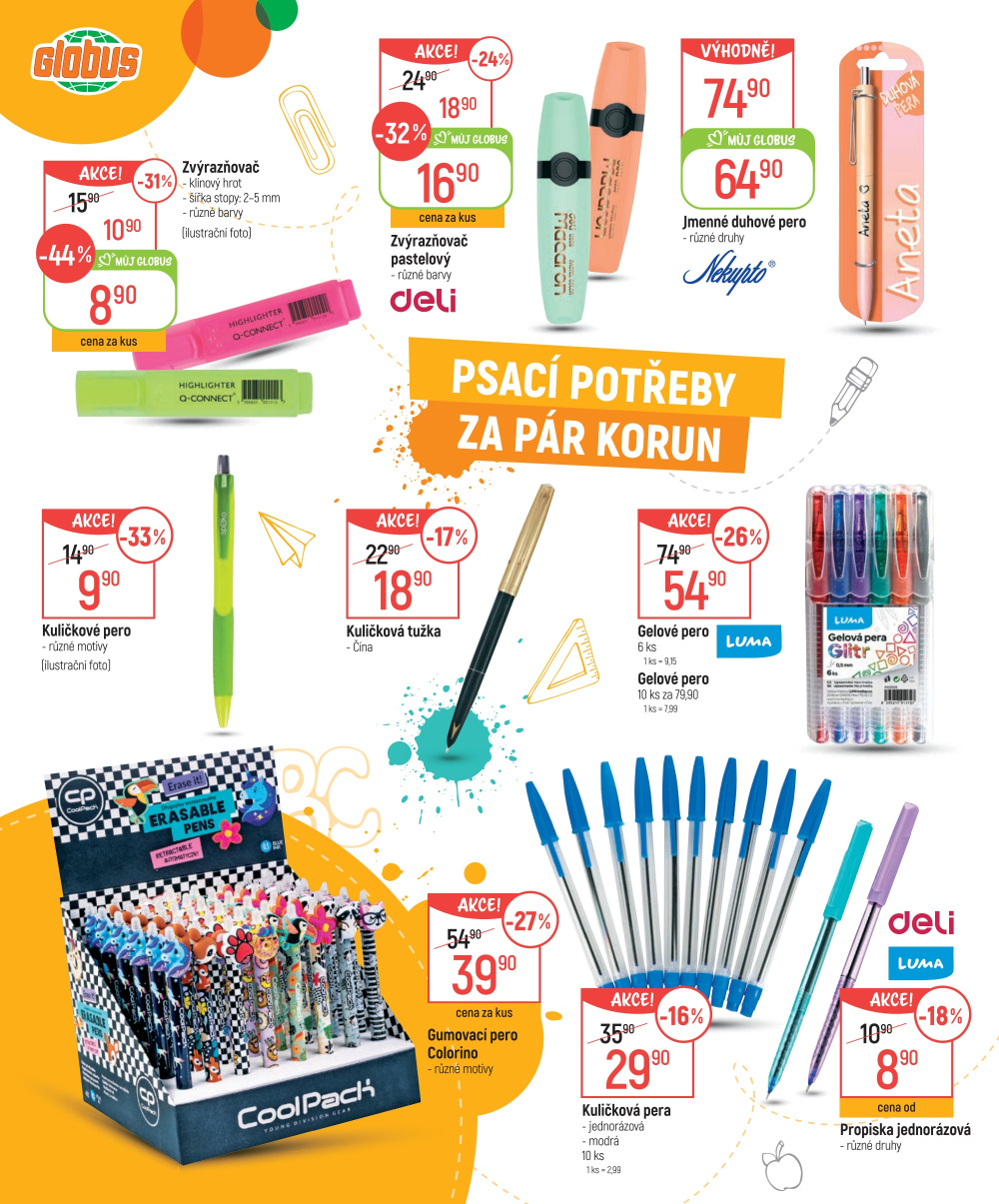 Leták Globus leták Praha - Štěrboholy - S Globusem hvězdou třídy - strana 6