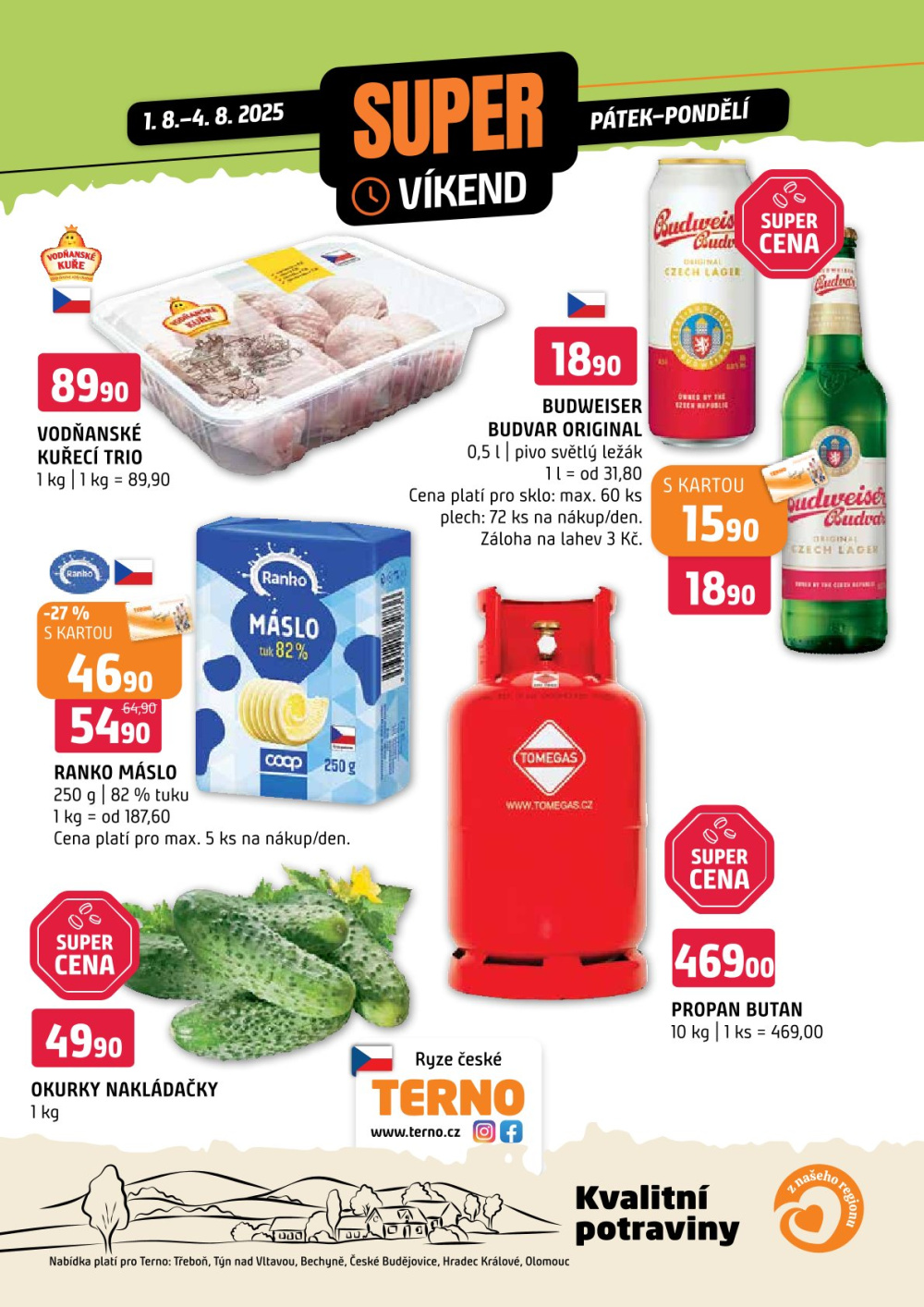 Leták Terno leták - Víkendovka - strana 1