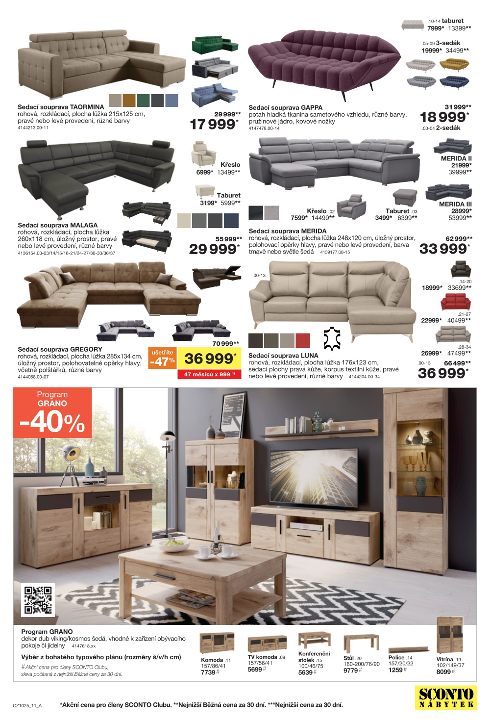 Leták SCONTO Nábytek leták - strana 11