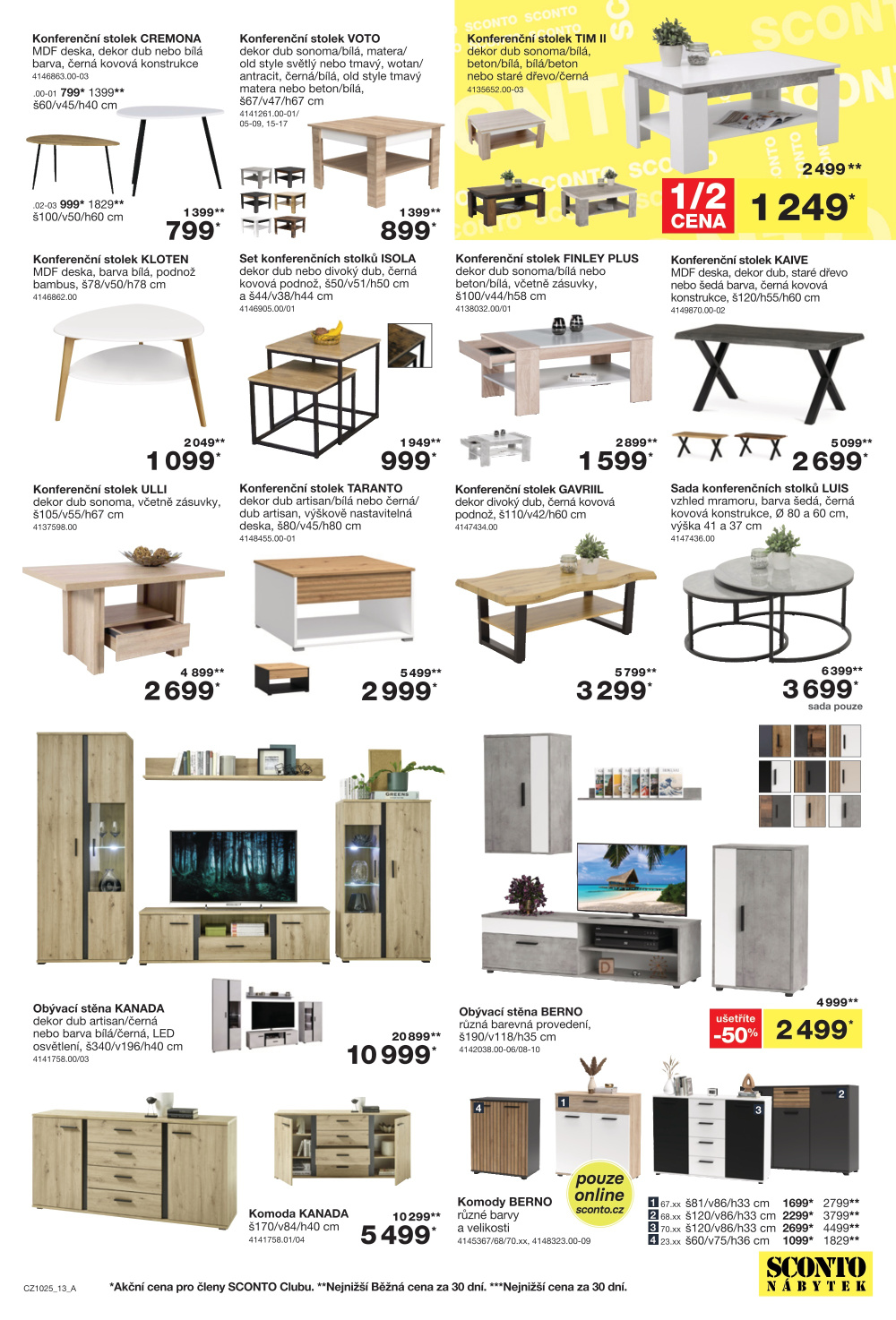 Leták SCONTO Nábytek leták - strana 13