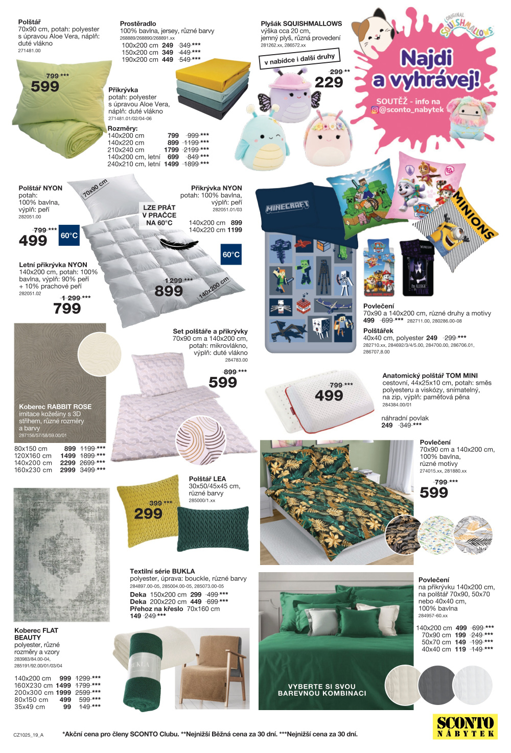 Leták SCONTO Nábytek leták - strana 19