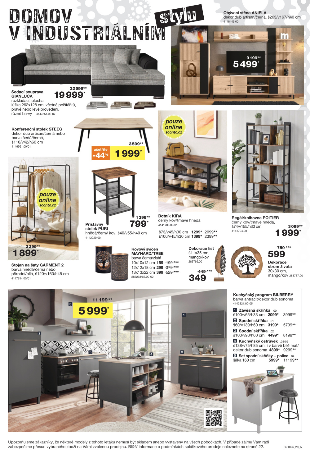 Leták SCONTO Nábytek leták - strana 20