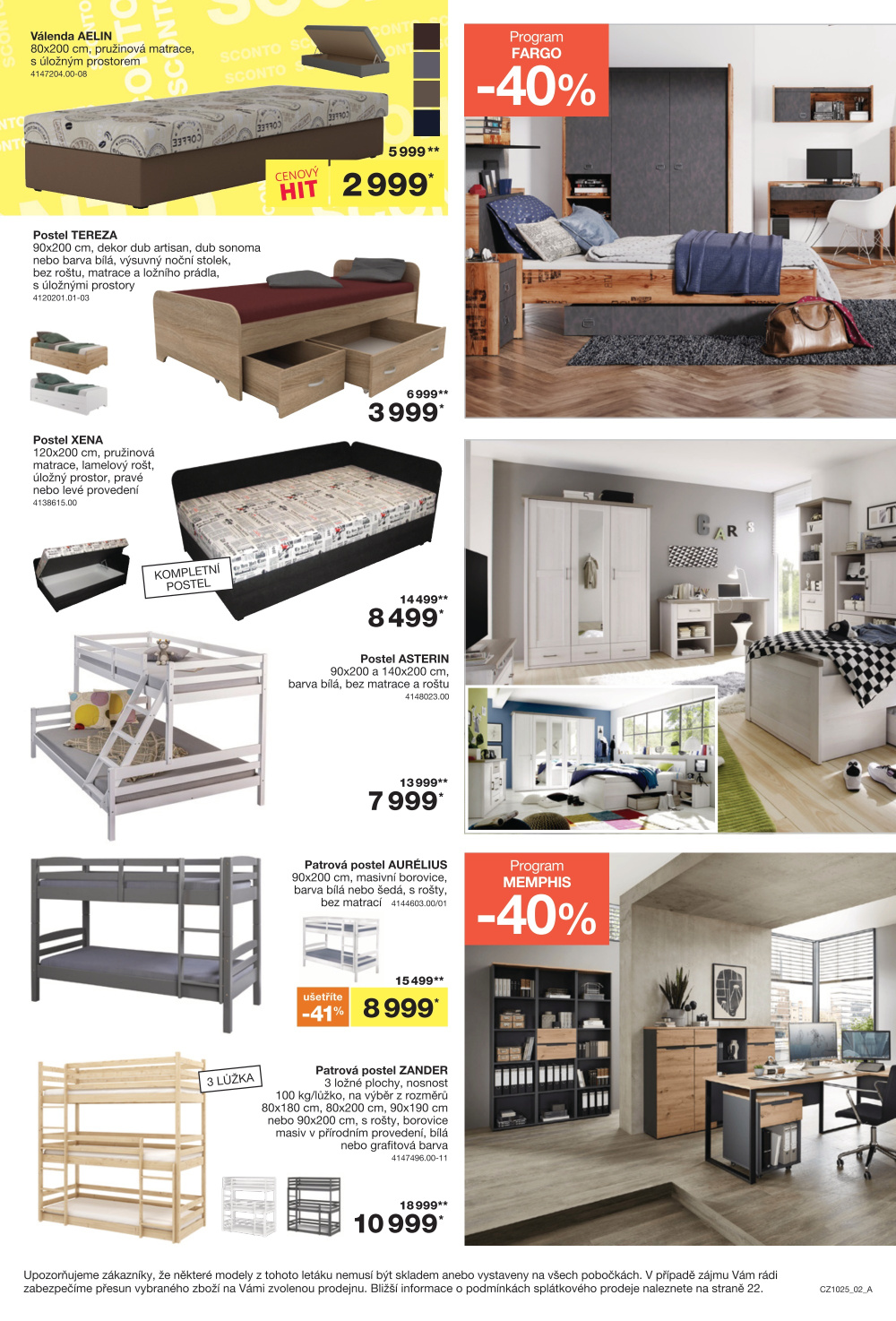 Leták SCONTO Nábytek leták - strana 2