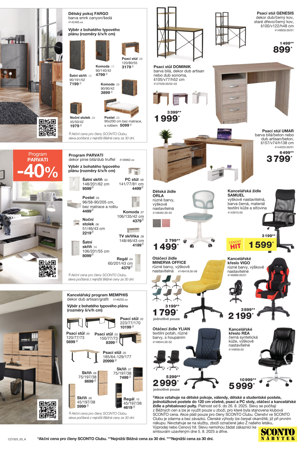 Leták SCONTO Nábytek leták - strana 3