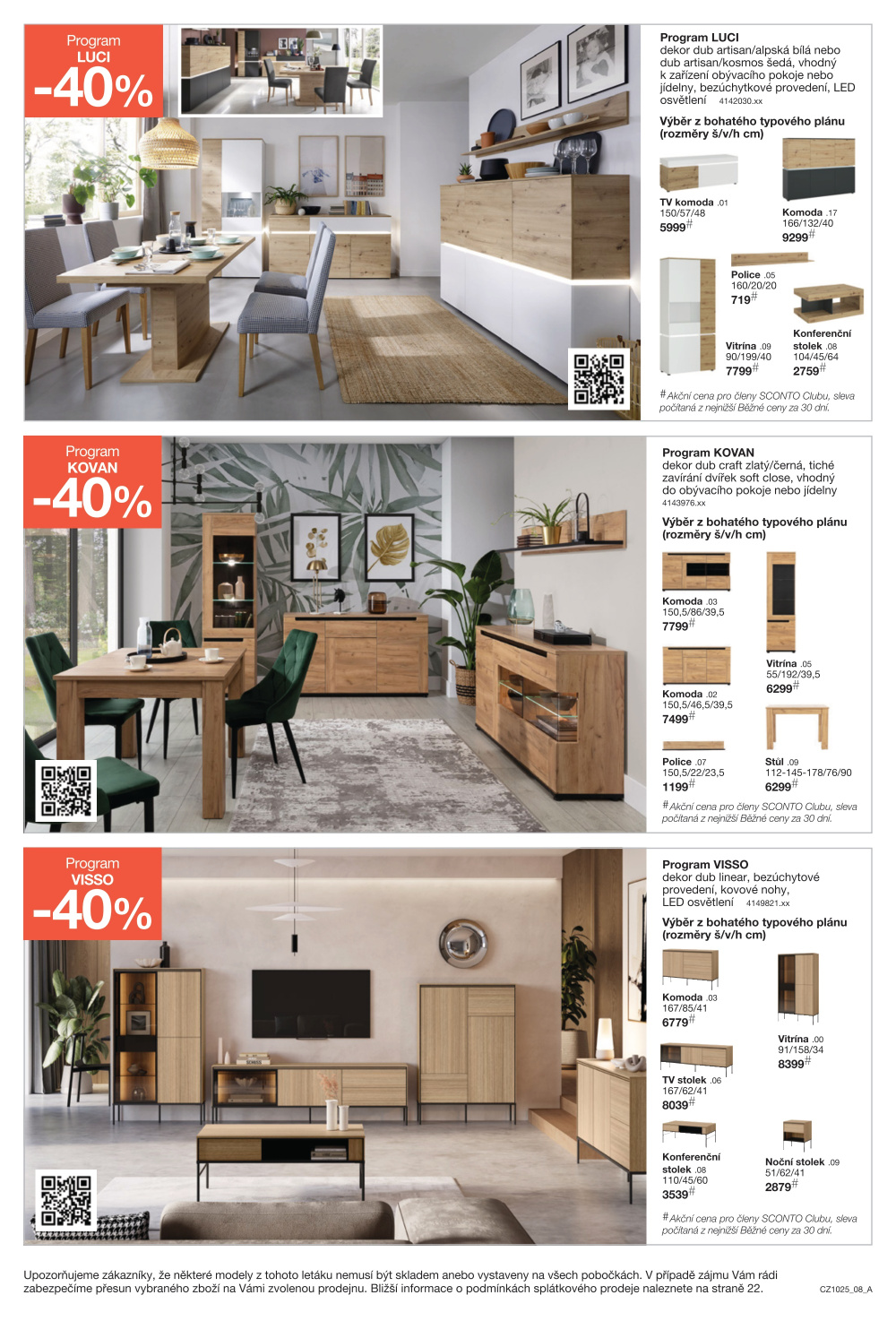 Leták SCONTO Nábytek leták - strana 8