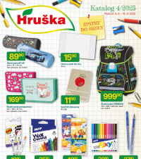 Akční leták Hruška katalog