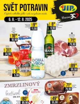JIP leták CC Cash & Carry - Brno, Praha, Ostrava