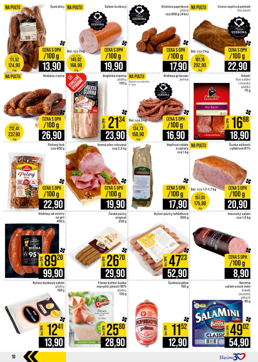 Leták JIP leták CC Cash & Carry - Jilemnice, Olomouc, Pardubice, Karlovy Vary, Zlín, Polička - strana 10