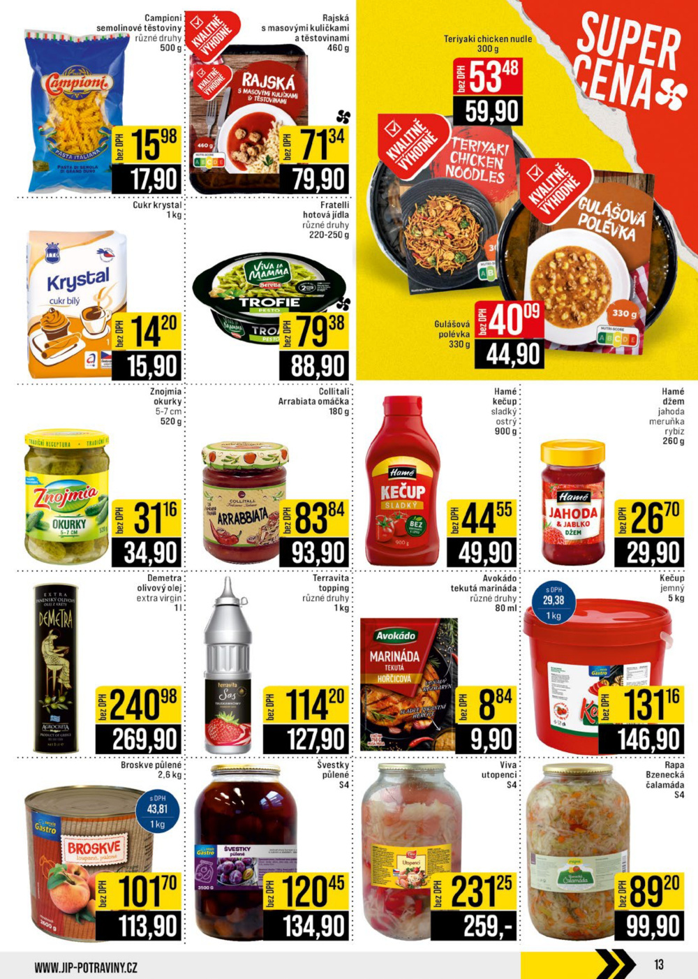Leták JIP leták CC Cash & Carry - Jilemnice, Olomouc, Pardubice, Karlovy Vary, Zlín, Polička - strana 13
