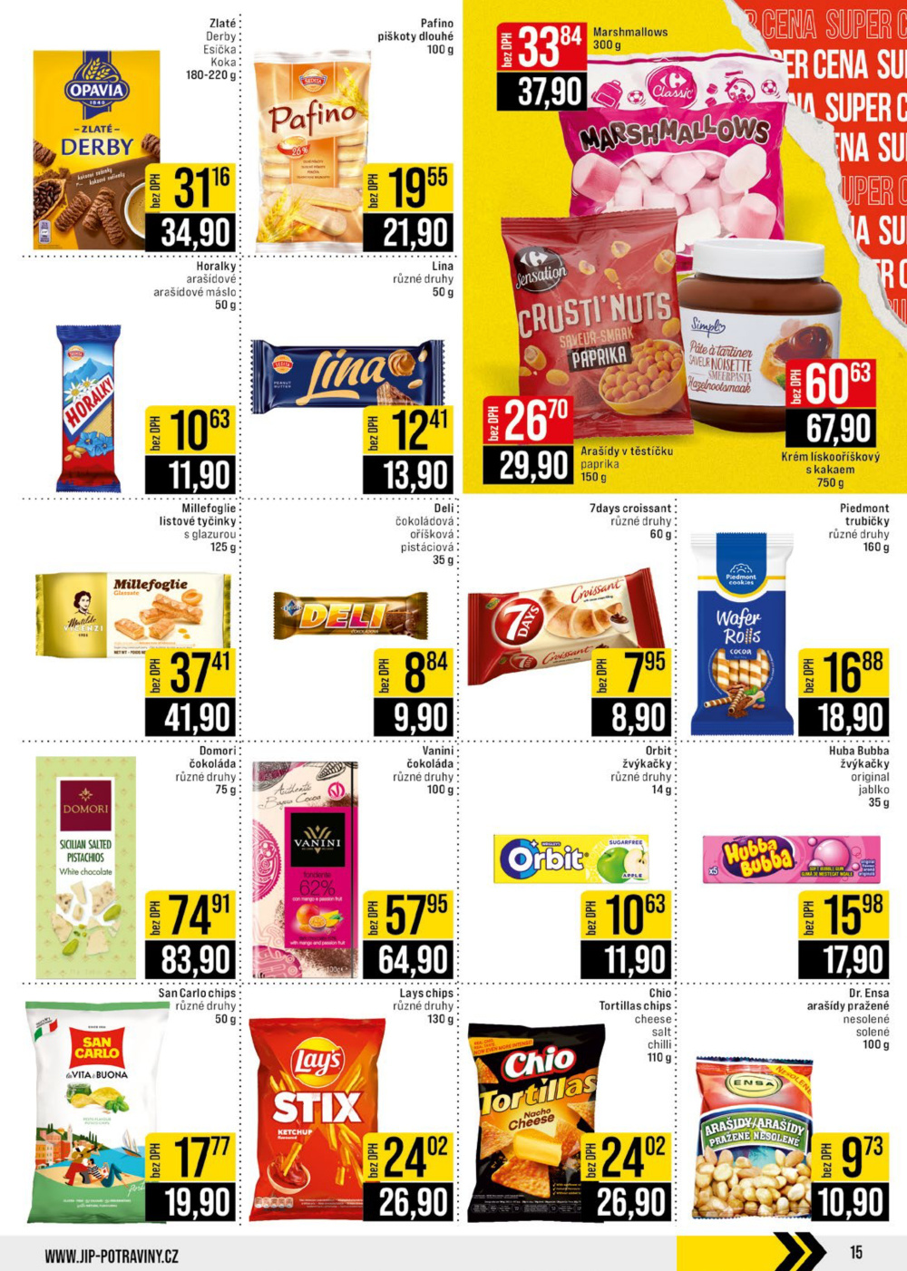 Leták JIP leták CC Cash & Carry - Jilemnice, Olomouc, Pardubice, Karlovy Vary, Zlín, Polička - strana 15