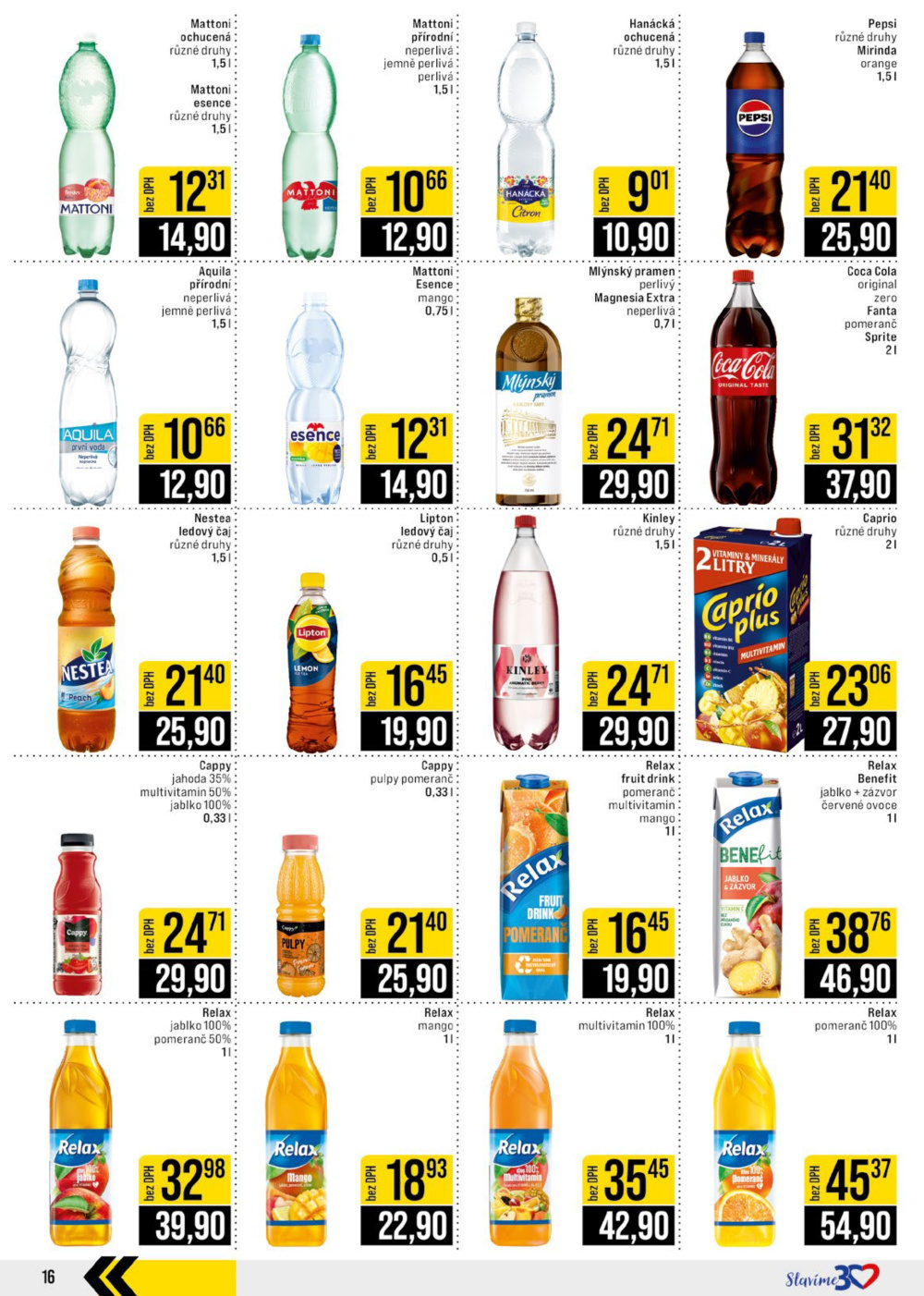 Leták JIP leták CC Cash & Carry - Jilemnice, Olomouc, Pardubice, Karlovy Vary, Zlín, Polička - strana 16