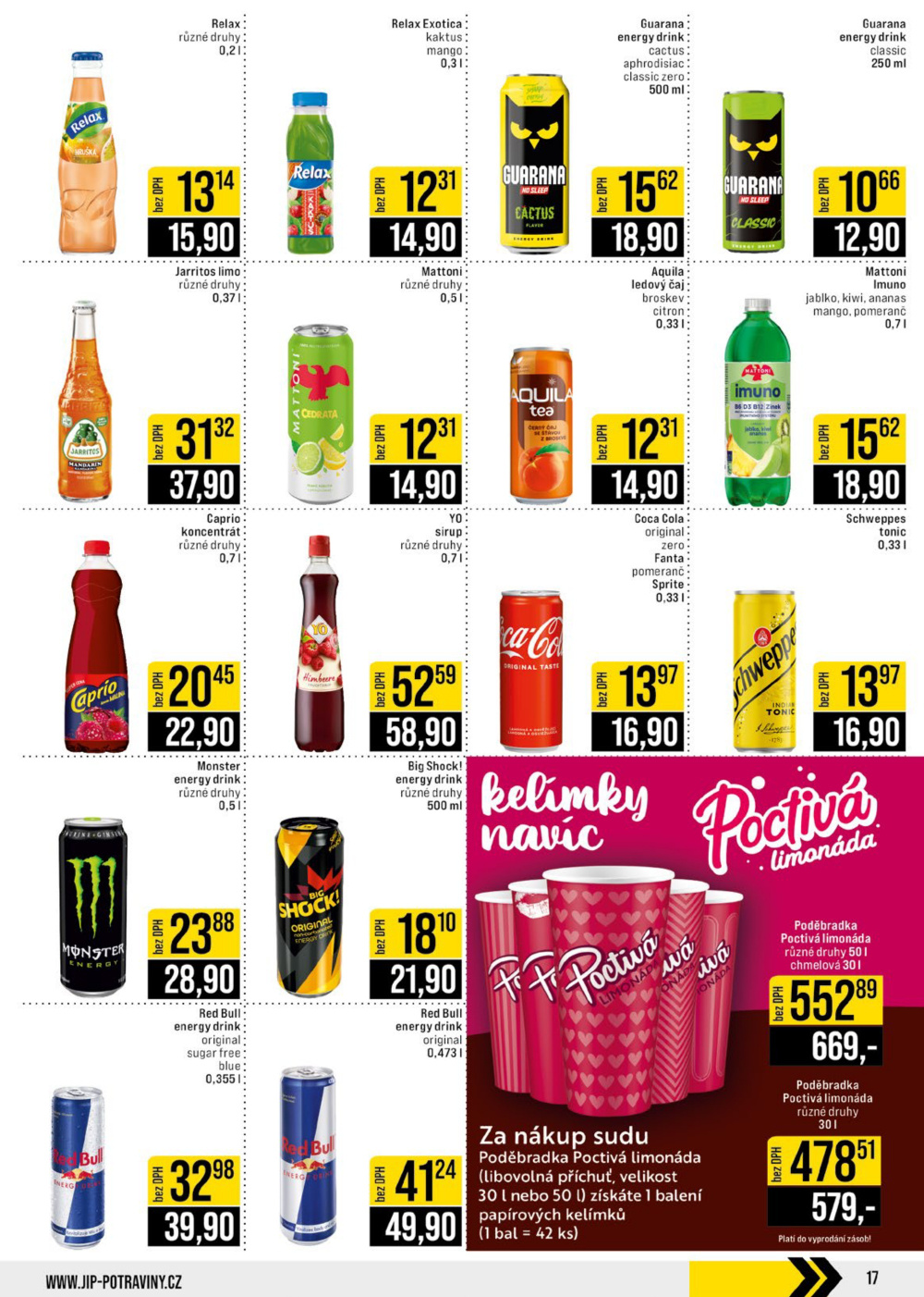 Leták JIP leták CC Cash & Carry - Jilemnice, Olomouc, Pardubice, Karlovy Vary, Zlín, Polička - strana 17