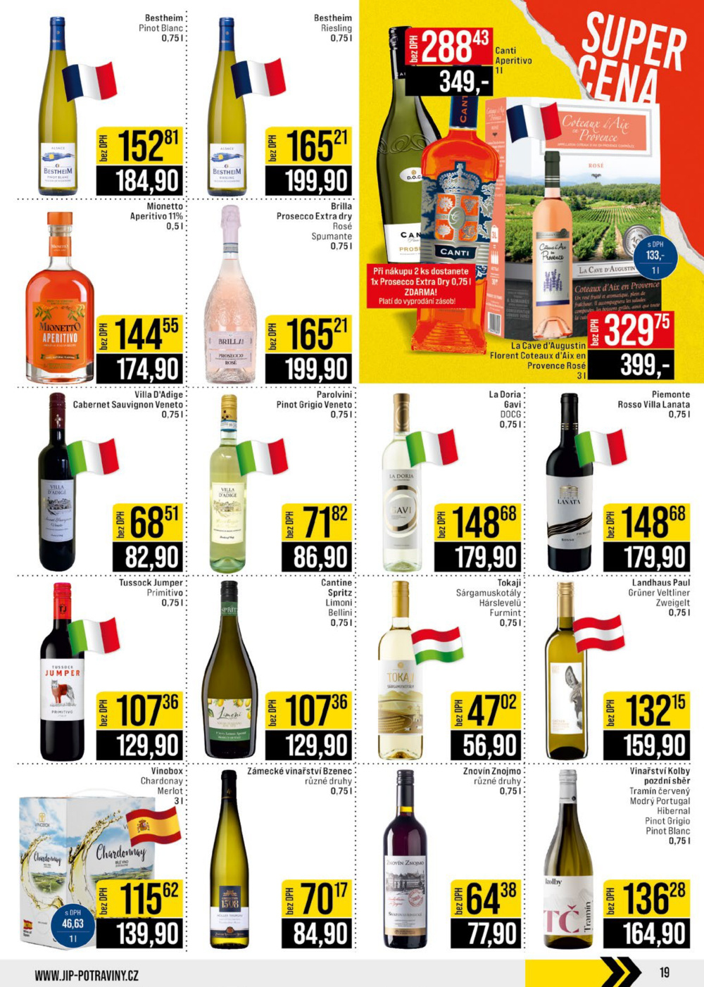 Leták JIP leták CC Cash & Carry - Jilemnice, Olomouc, Pardubice, Karlovy Vary, Zlín, Polička - strana 19