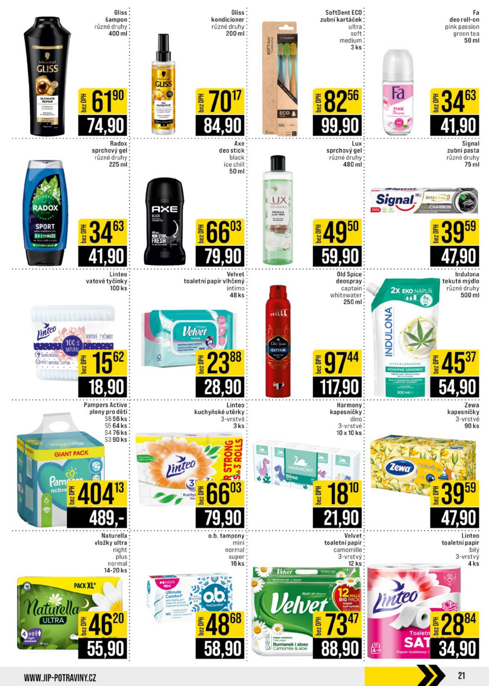 Leták JIP leták CC Cash & Carry - Jilemnice, Olomouc, Pardubice, Karlovy Vary, Zlín, Polička - strana 21