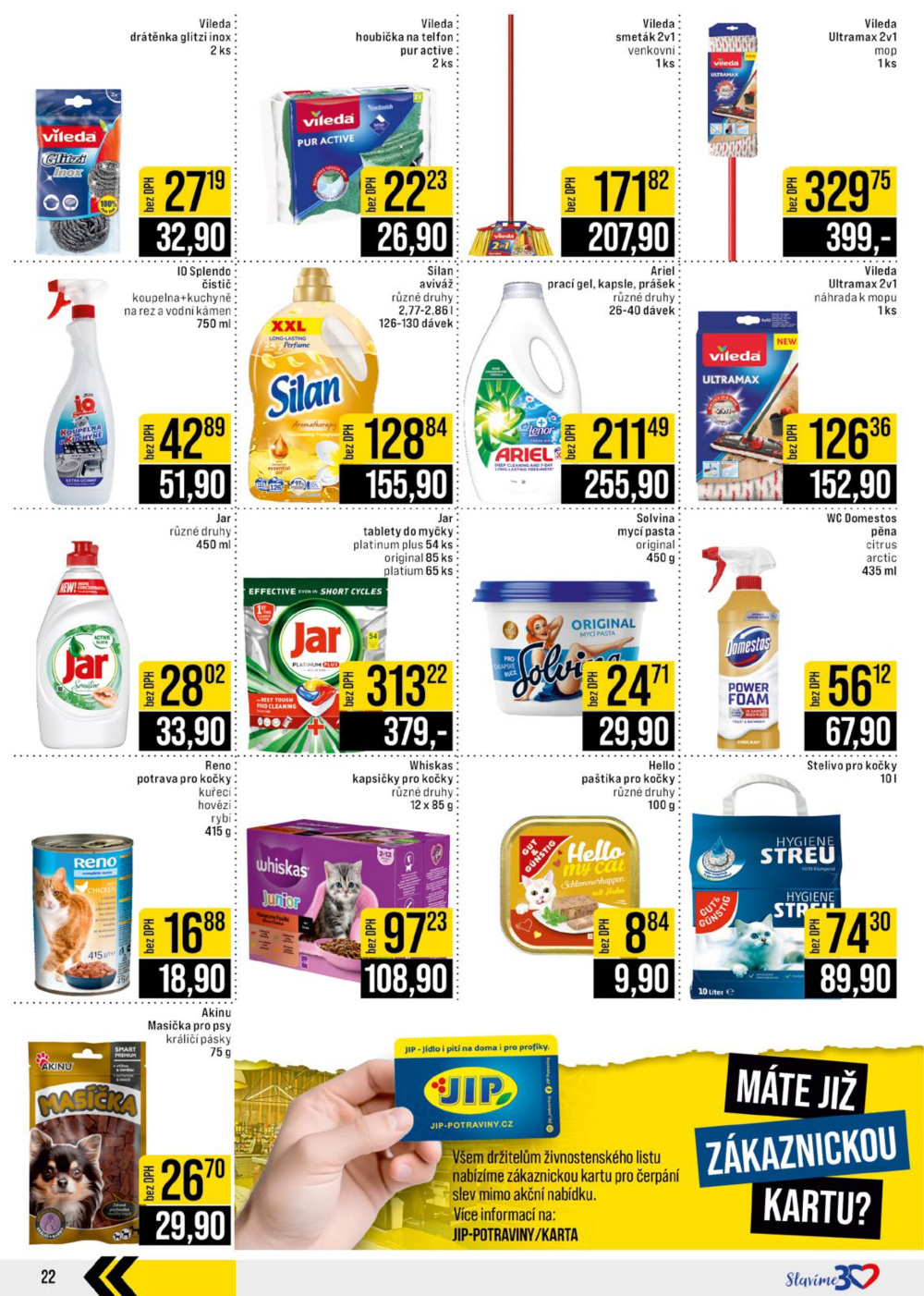 Leták JIP leták CC Cash & Carry - Jilemnice, Olomouc, Pardubice, Karlovy Vary, Zlín, Polička - strana 22