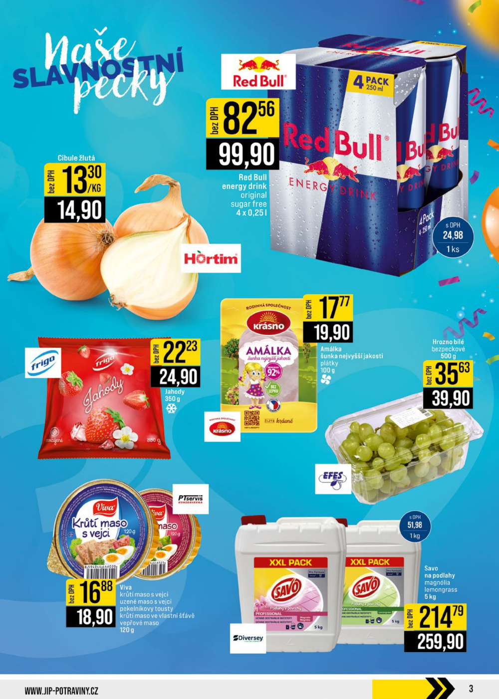 Leták JIP leták CC Cash & Carry - Jilemnice, Olomouc, Pardubice, Karlovy Vary, Zlín, Polička - strana 3
