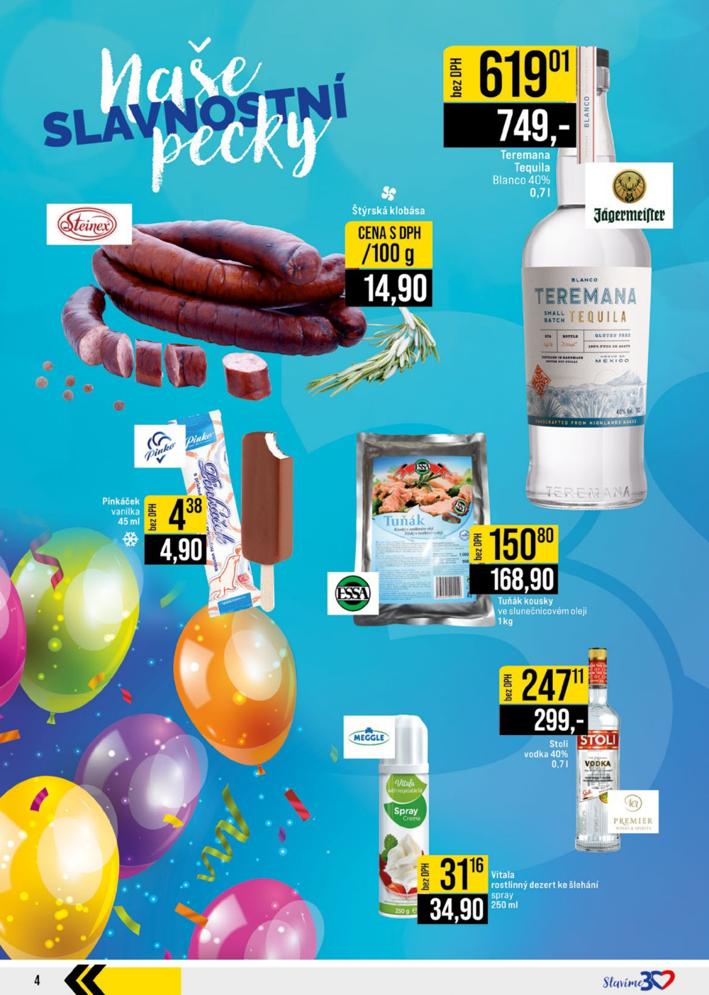 Leták JIP leták CC Cash & Carry - Jilemnice, Olomouc, Pardubice, Karlovy Vary, Zlín, Polička - strana 4
