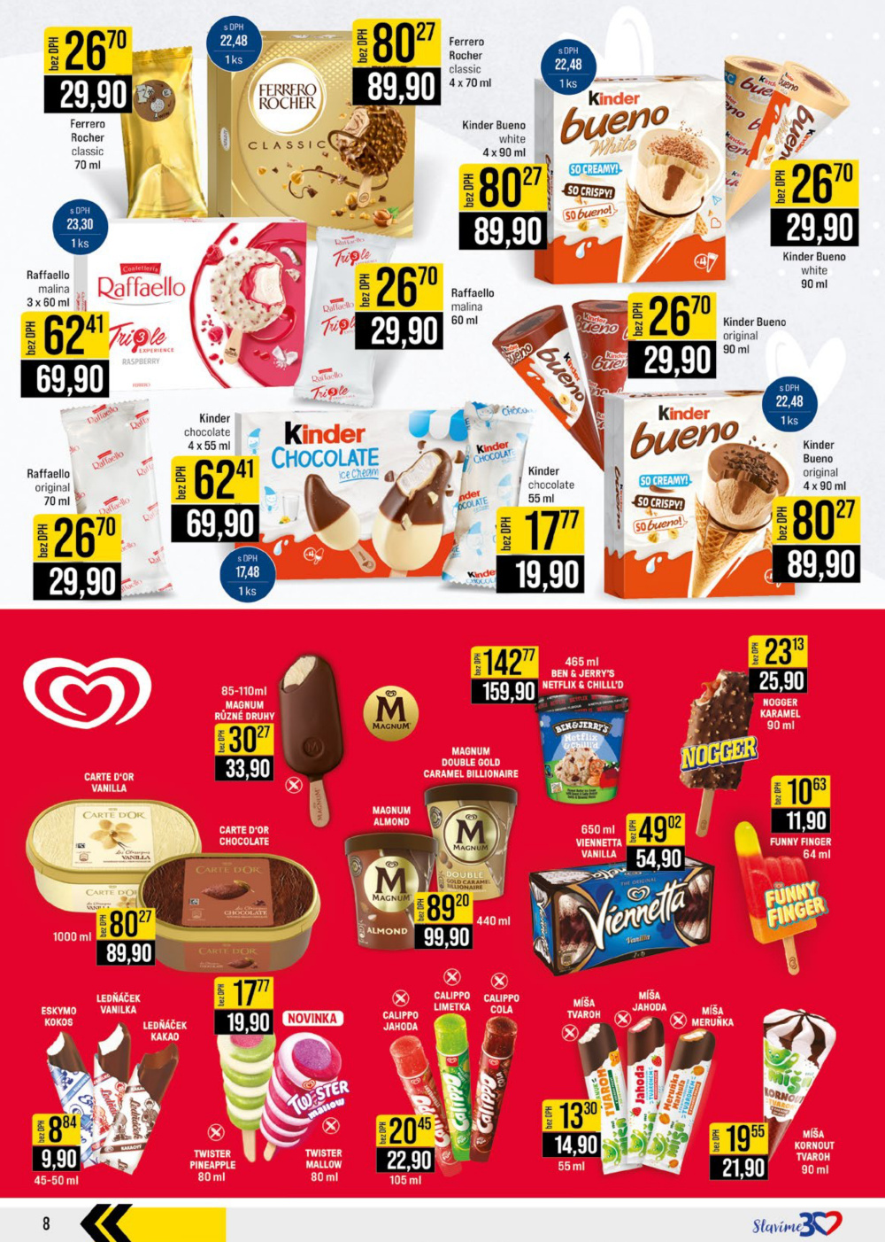 Leták JIP leták CC Cash & Carry - Jilemnice, Olomouc, Pardubice, Karlovy Vary, Zlín, Polička - strana 8