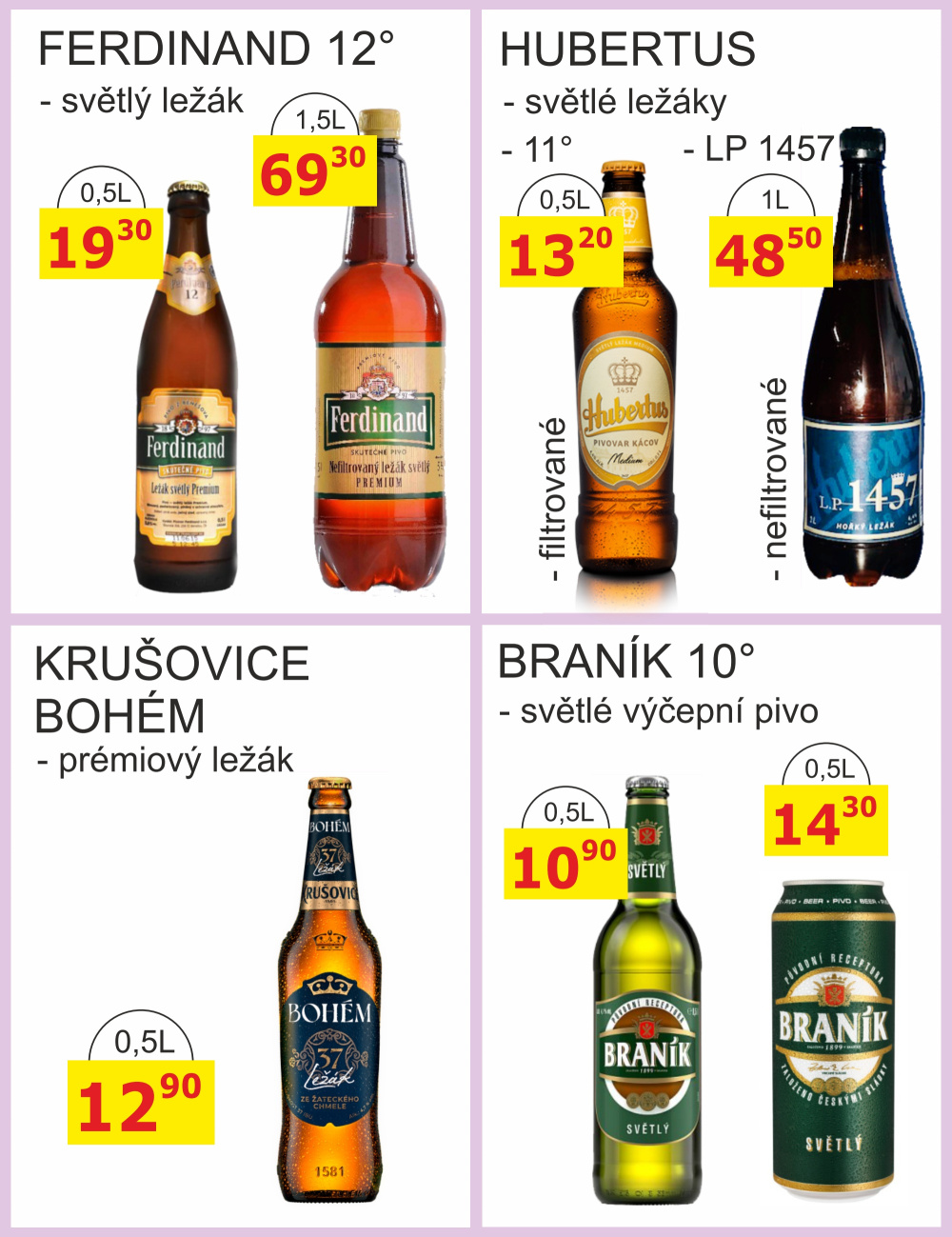 Leták BENE NÁPOJE leták - strana 26