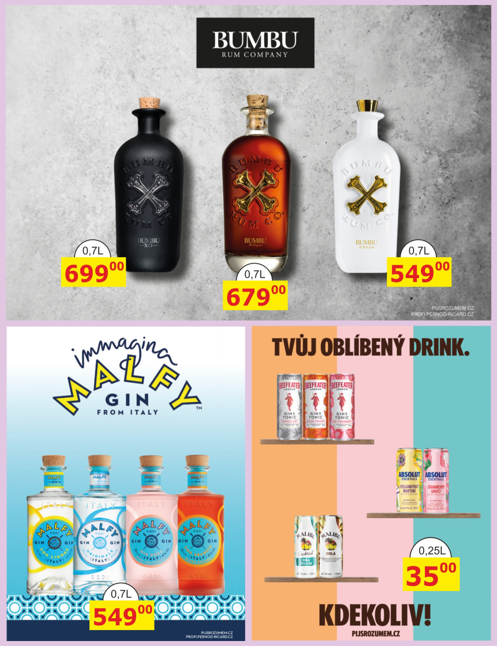 Leták BENE NÁPOJE leták - strana 34