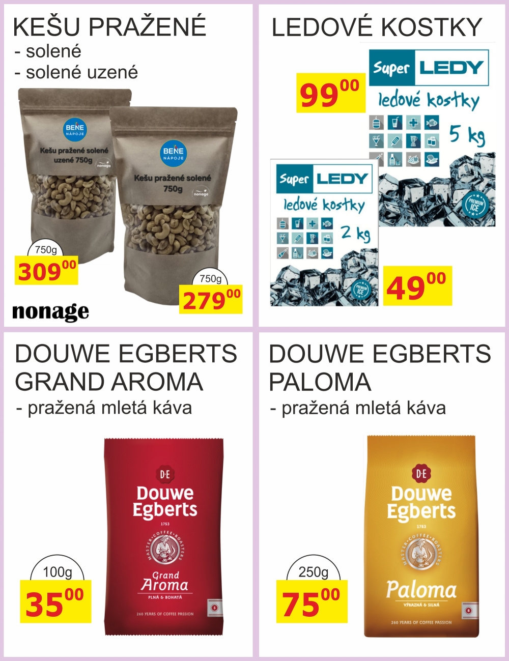 Leták BENE NÁPOJE leták - strana 3