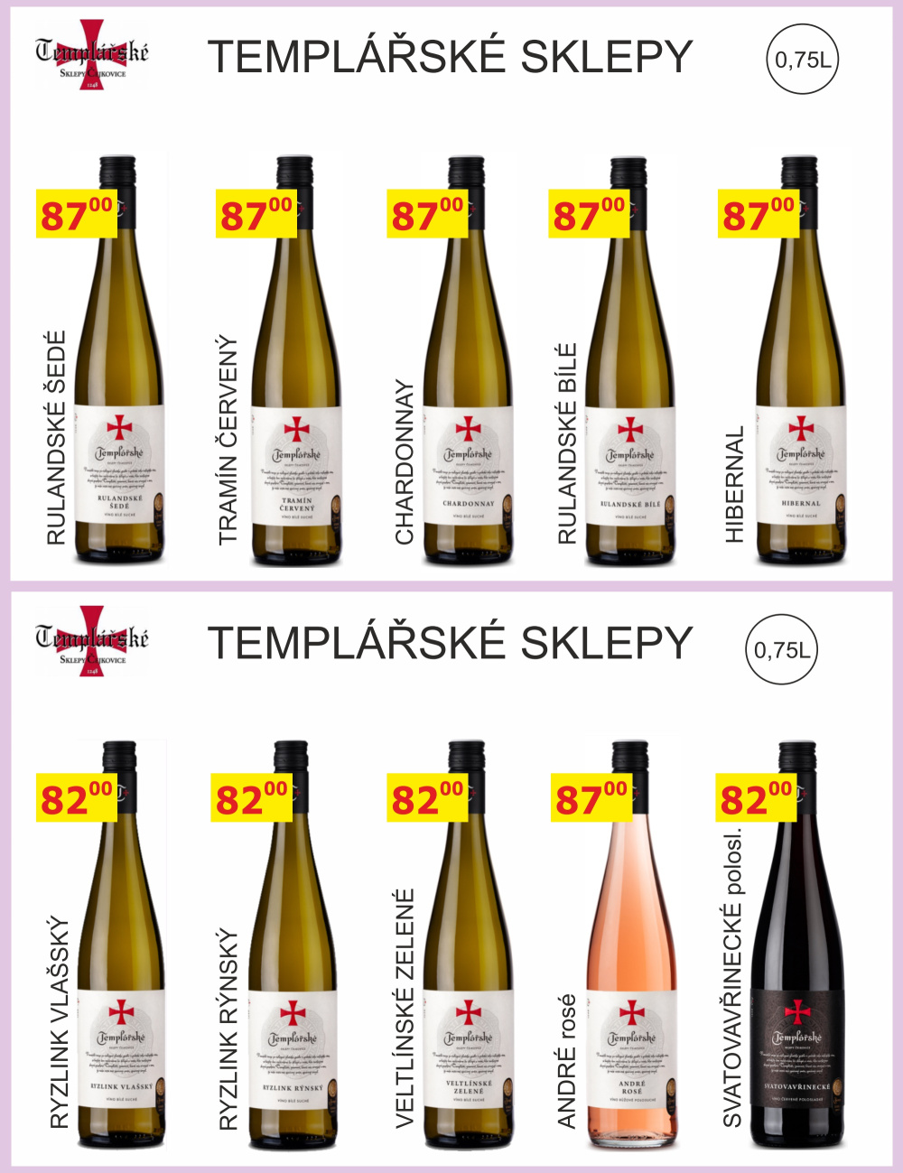 Leták BENE NÁPOJE leták - strana 52